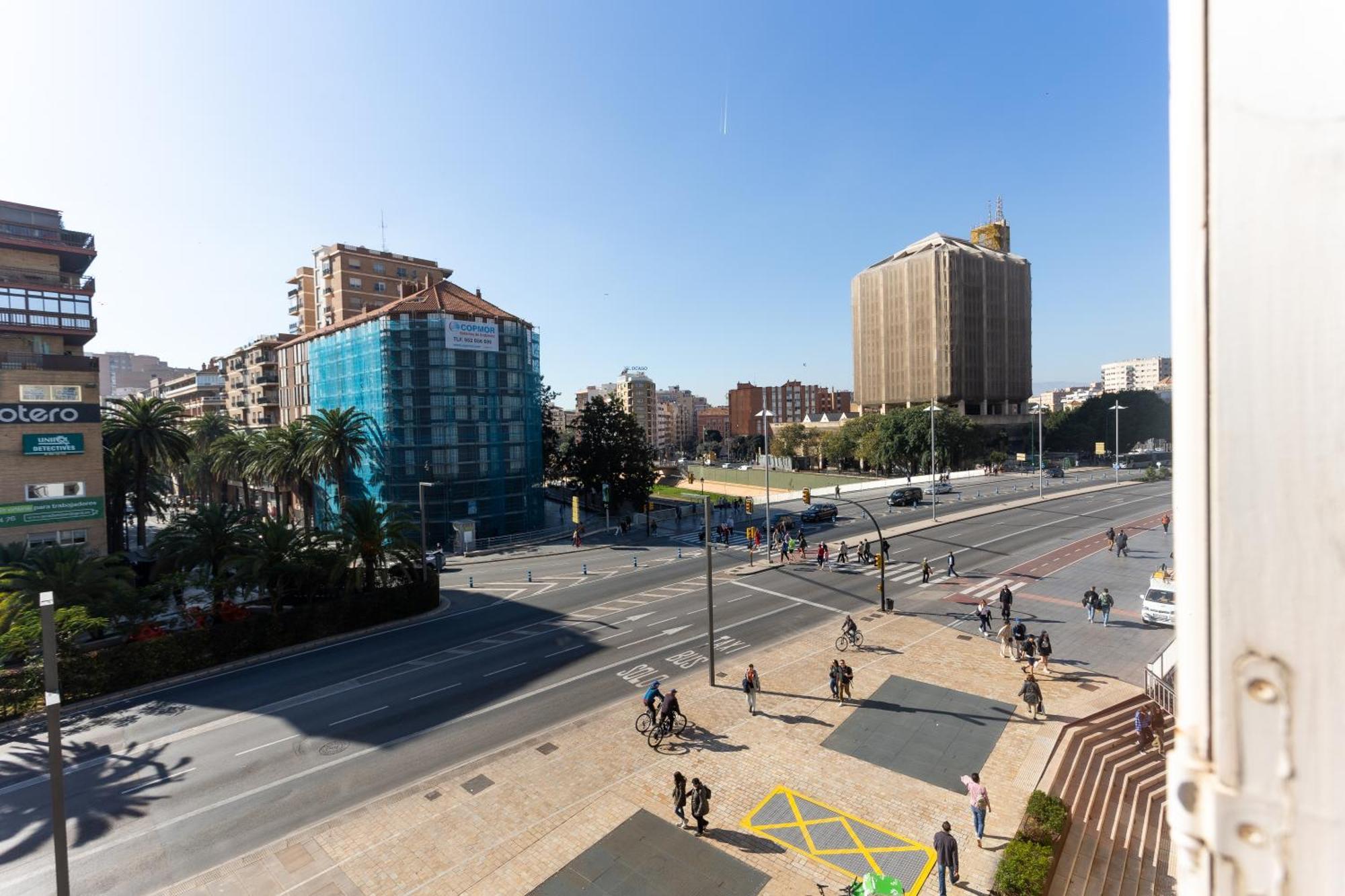 La Casa De La Alameda Leilighet Málaga Eksteriør bilde